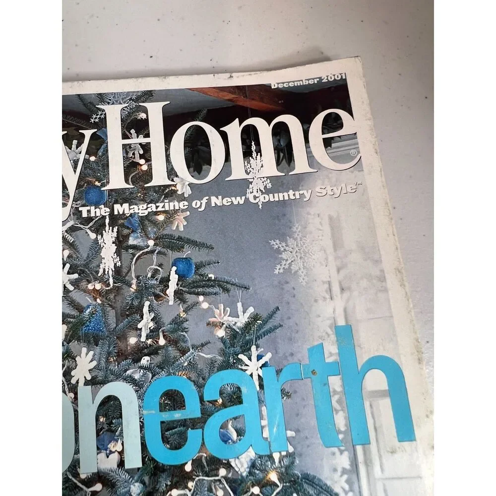 Country Home Magazine December 2001 Peace On Earth Holidays At Home - Picture 4 of 12